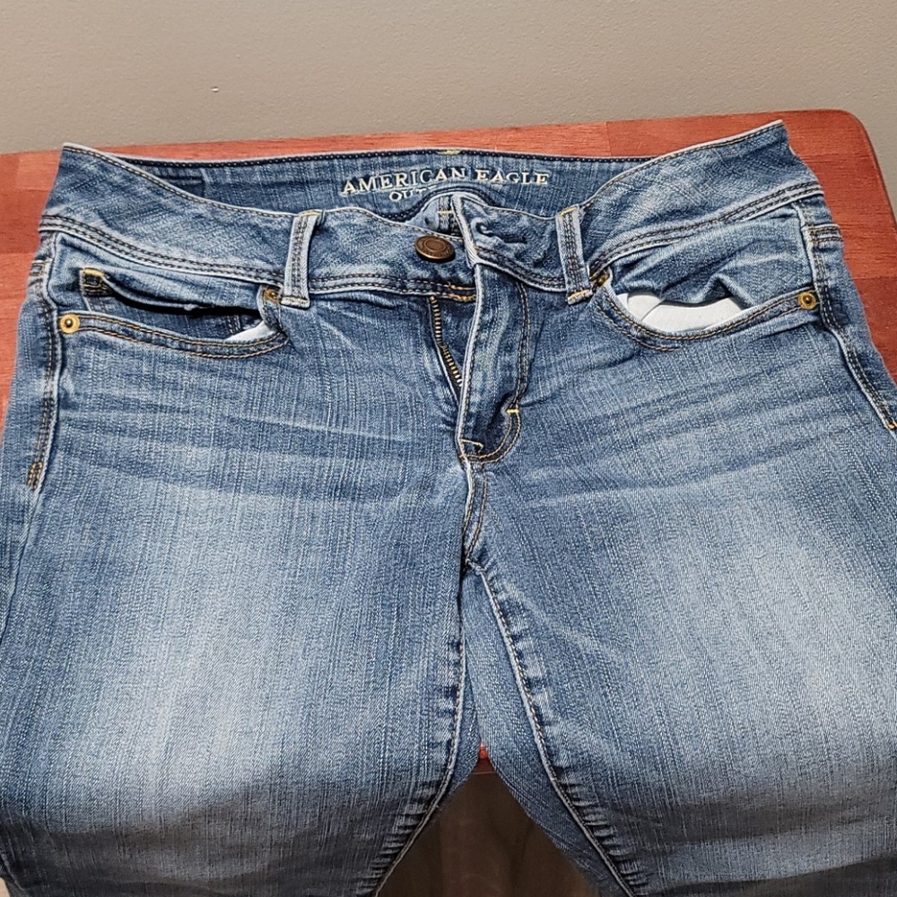 American Eagle Women's Jeans Kick Boot SZ 8